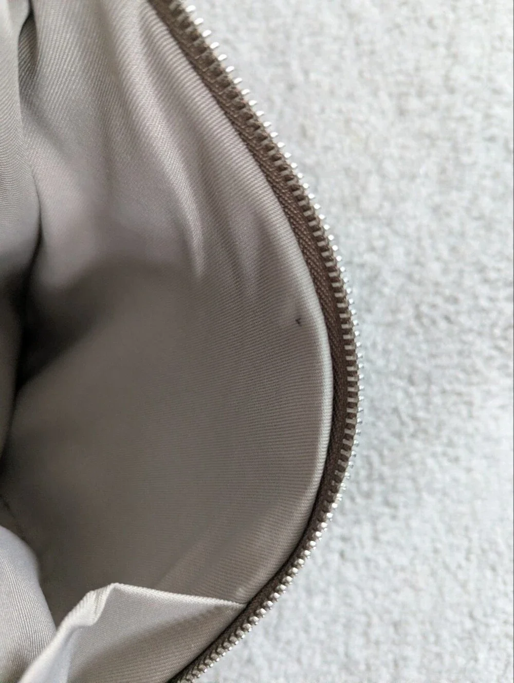 Valentina Pebbled Leather Taupe Multi-Wear Sling Backpack Bag